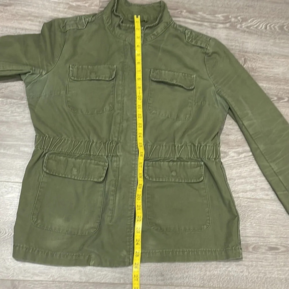 Kensie Jeans Olive Utility Jacket L - Picture 15 of 16
